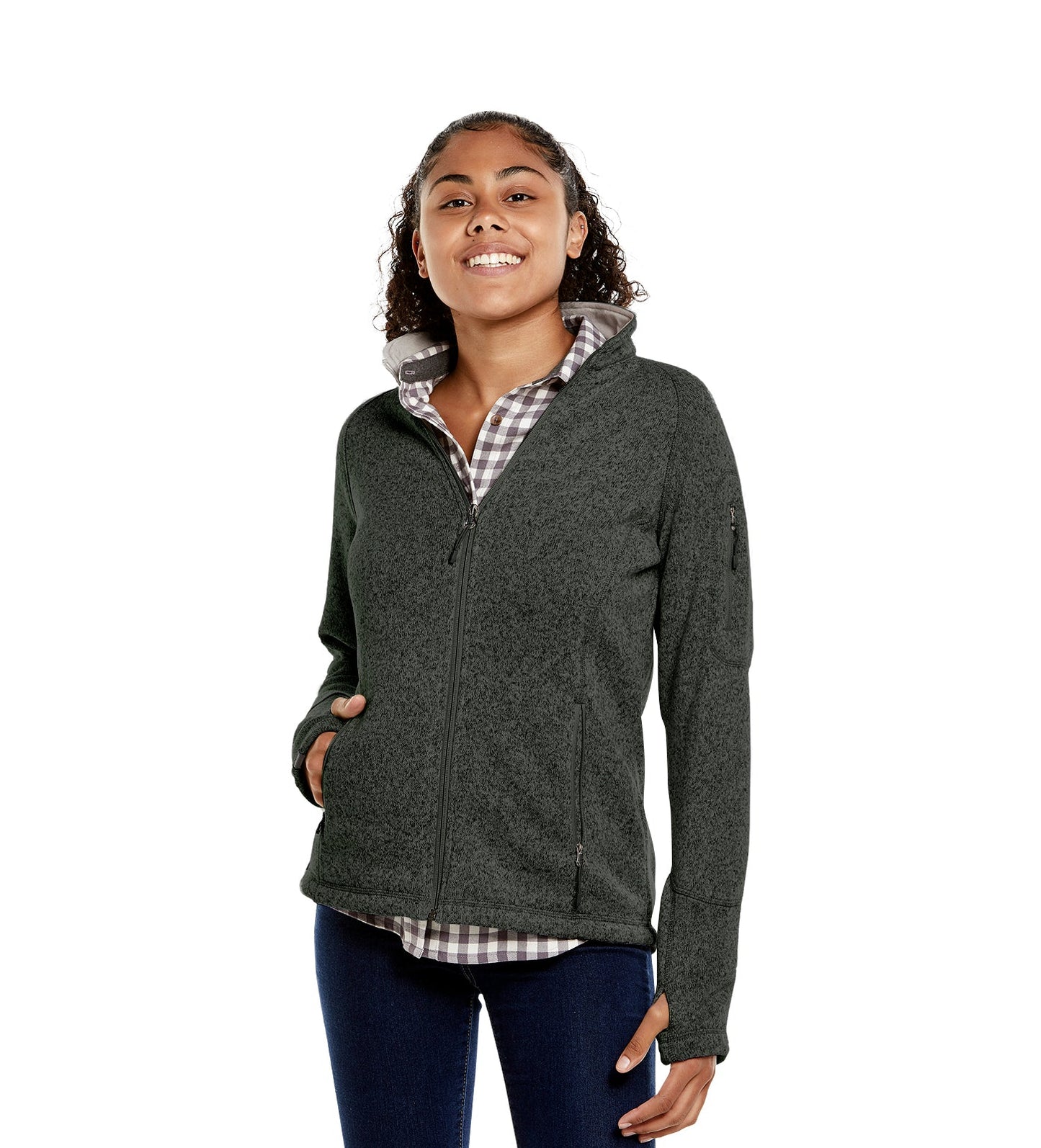 Storm Creek Women's Overachiever Sweater Fleece Jacket