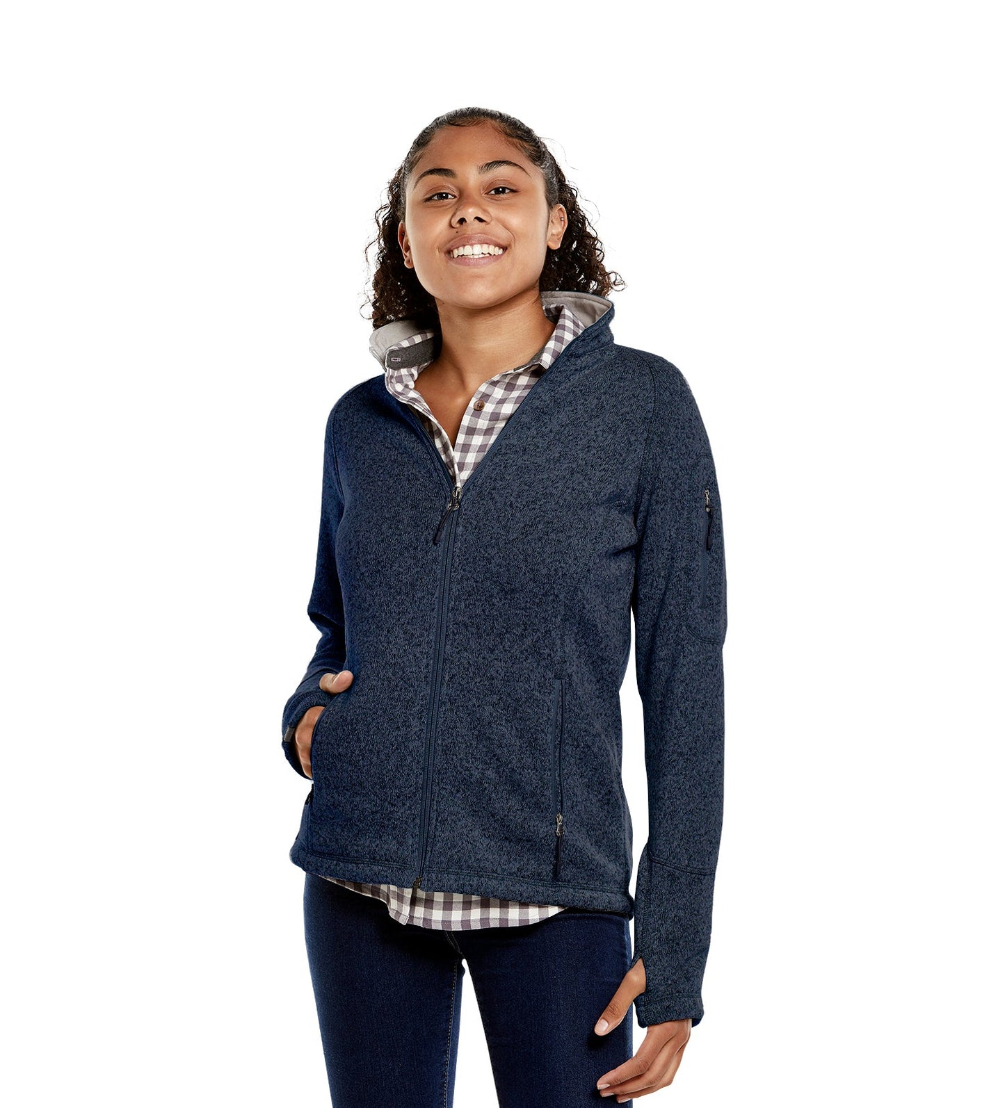 Storm Creek Women's Overachiever Sweater Fleece Jacket