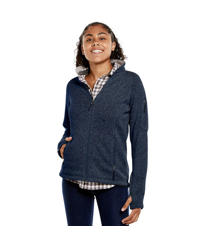 Storm Creek Women's Overachiever Sweater Fleece Jacket