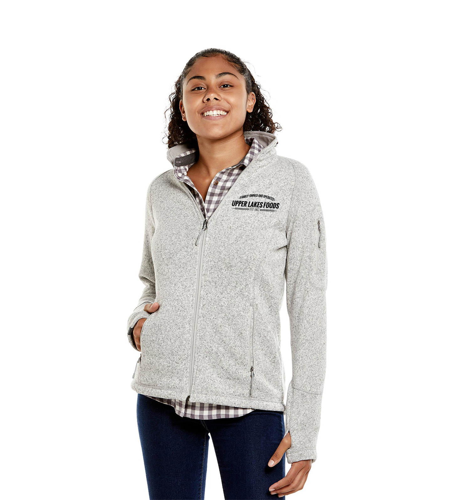 Storm Creek Women's Overachiever Sweater Fleece Jacket