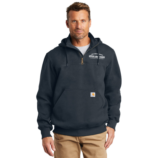 Carhartt ® Rain Defender ® Paxton Heavyweight Hooded Zip Mock Sweatshirt