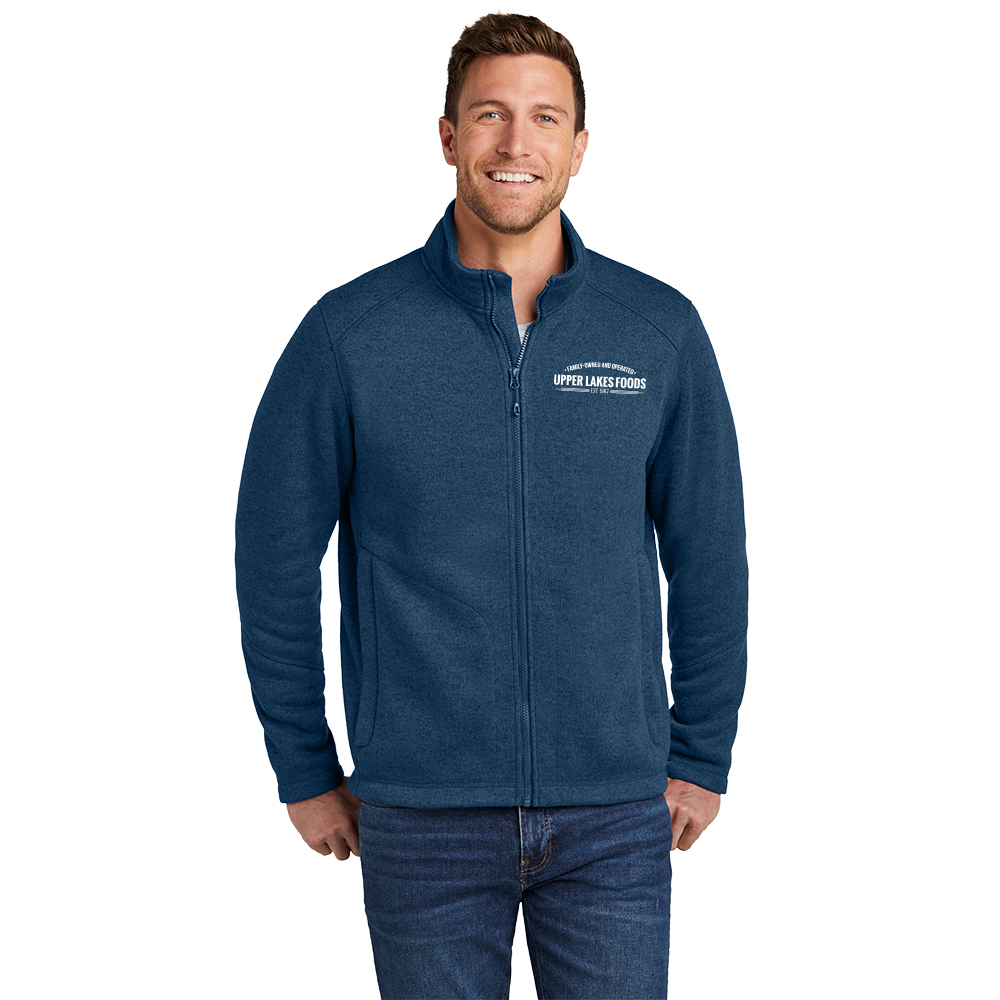 Port Authority® Arc Sweater Fleece Jacket