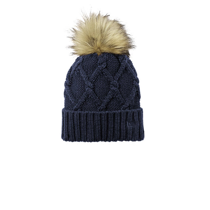 New Era ® Faux Fur Pom Beanie