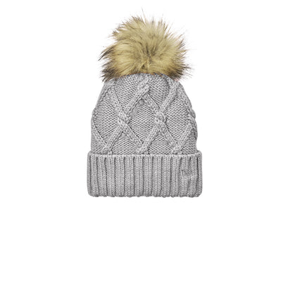 New Era ® Faux Fur Pom Beanie