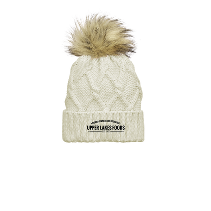 New Era ® Faux Fur Pom Beanie