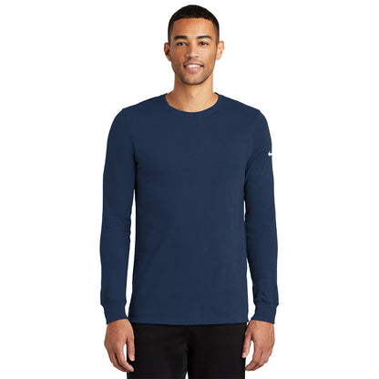 Nike Dri-FIT Cotton/Poly Long Sleeve Tee