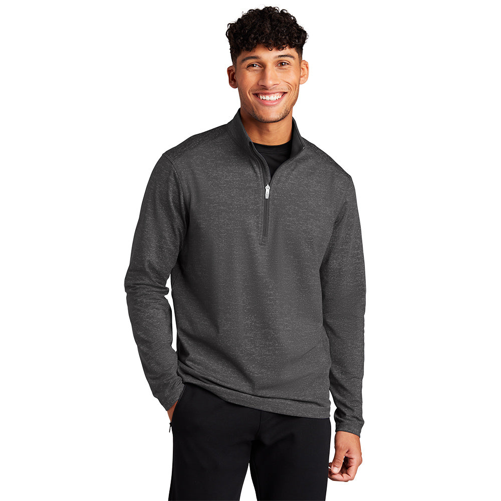 Sport-Tek ® Sport-Wick ® Stretch Reflective Heather 1/2-Zip Pullover