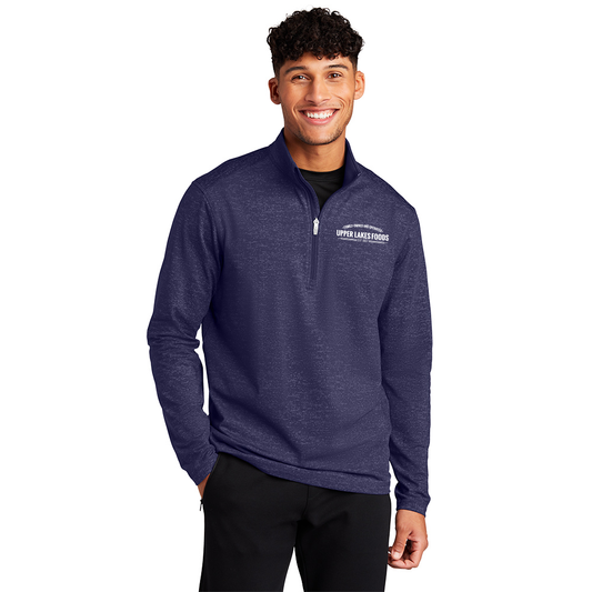 Sport-Tek ® Sport-Wick ® Stretch Reflective Heather 1/2-Zip Pullover